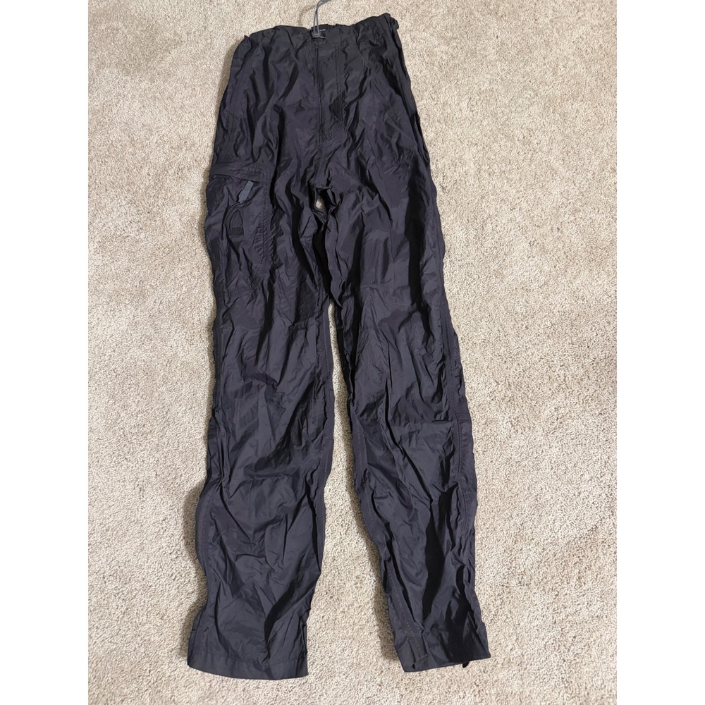 Sierra Designs Black Waterproof Rain Pants Mens‎ Medium Hiking Cargo Seam Sealed